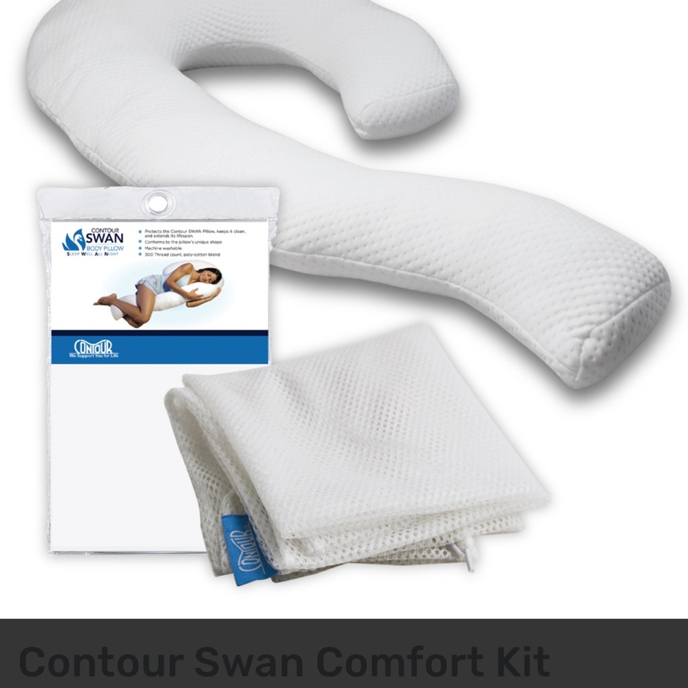 Contour Swan sleep full body pillow